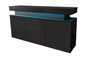 Glenndale Highboard - Svart - Förvaring - Skåp - Förvaringsskåp