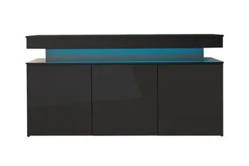 Glenndale Highboard - Svart - Förvaring - Skåp - Förvaringsskåp