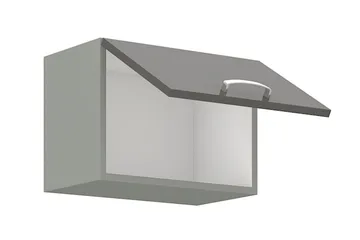 Grey Väggskåp 50x36x40 cm - Svart/Grå/Vit - Förvaring - Skåp - Förvaringsskåp