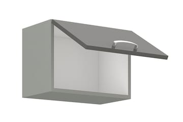 Grey Väggskåp 50x36x40 cm - Svart/Grå/Vit - Förvaring - Skåp - Förvaringsskåp