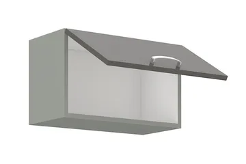 Grey Väggskåp 60x36x40 cm - Svart - Förvaring - Skåp - Förvaringsskåp