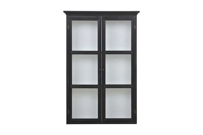 Havin Väggskåp 80 cm - Vit/Svart - Förvaring - Skåp - Förvaringsskåp