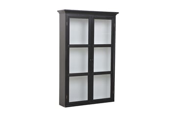 Havin Väggskåp 80 cm - Vit/Svart - Förvaring - Skåp - Förvaringsskåp