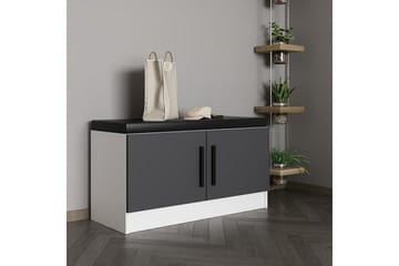 Hew Omklädningsskåp 90x35 cm - Antracit - Förvaring - Skåp - Förvaringsskåp