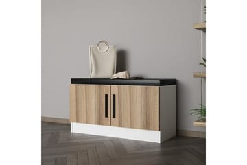 Hew Omklädningsskåp 90x35 cm - Valnöt - Förvaring - Skåp - Förvaringsskåp