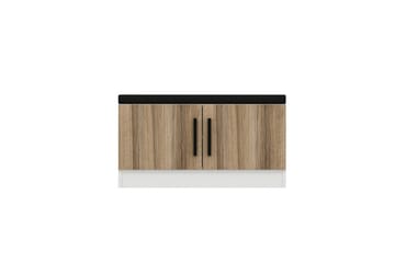 Hew Omklädningsskåp 90x35 cm - Valnöt - Förvaring - Skåp - Förvaringsskåp