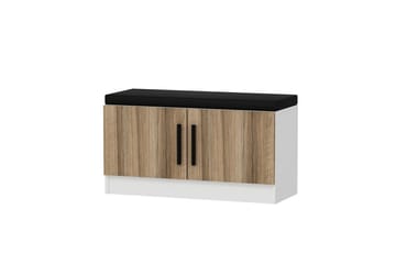 Hew Omklädningsskåp 90x35 cm - Valnöt - Förvaring - Skåp - Förvaringsskåp