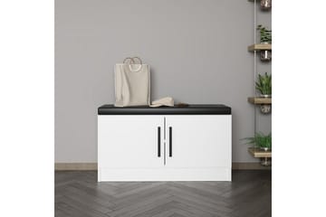 Hew Omklädningsskåp 90x35 cm - Vit - Förvaring - Skåp - Förvaringsskåp