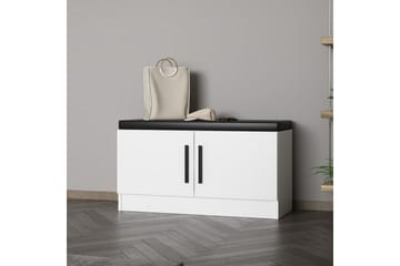 Hew Omklädningsskåp 90x35 cm - Vit - Förvaring - Skåp - Förvaringsskåp