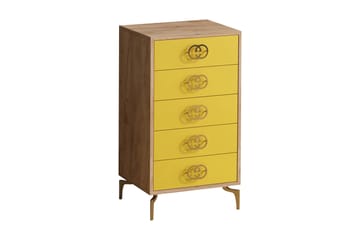 Highboard 40x50 cm - Guld/Natur/Gul - Förvaring - Skåp - Förvaringsskåp