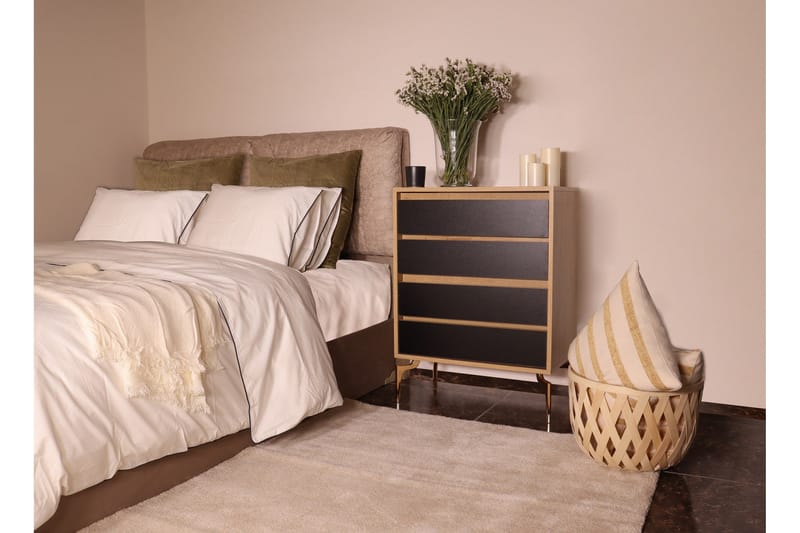 Highboard 40x70 cm - Natur/Svart - Förvaring - Skåp - Förvaringsskåp