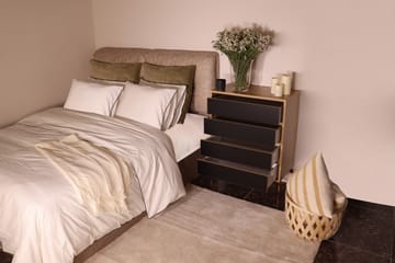 Highboard 40x70 cm - Natur/Svart - Förvaring - Skåp - Förvaringsskåp