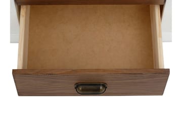 Highboard Aislinn - Vit/Brun - Förvaring - Skåp - Förvaringsskåp