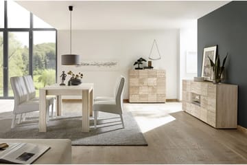 Highboard Bayoner 121 cm - Brun - Förvaring - Skåp - Förvaringsskåp