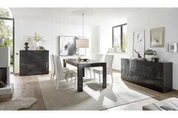 Highboard Bayoner 121 cm - Grå - Förvaring - Skåp - Förvaringsskåp