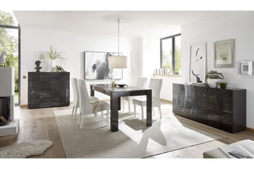 Highboard Bayoner 121 cm - Grå - Förvaring - Skåp - Förvaringsskåp
