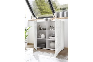 Highboard Bayoner 121 cm - Vit - Förvaring - Skåp - Förvaringsskåp