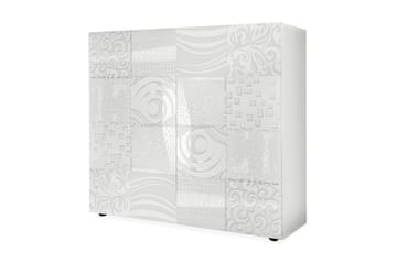 Highboard Bayoner 121 cm - Vit - Förvaring - Skåp - Förvaringsskåp