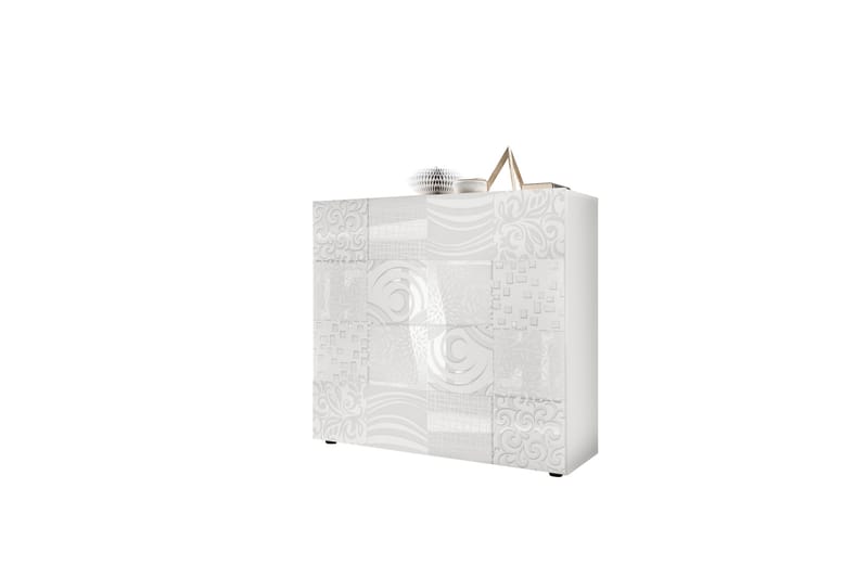 Highboard Bayoner 121 cm - Vit - Förvaring - Skåp - Förvaringsskåp