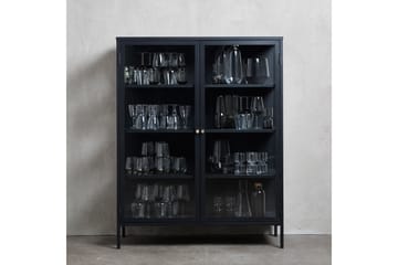 Highboard Birningham 110x140 cm - Svart - Förvaring - Skåp - Förvaringsskåp