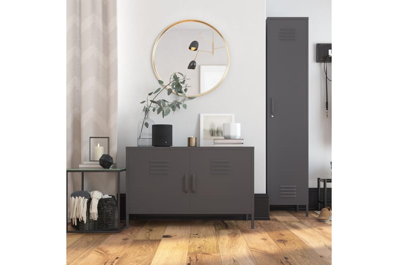 Highboard Bradford Grå - Dorel Home - Förvaring - Skåp - Förvaringsskåp