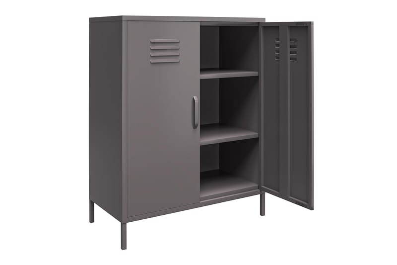 Highboard Bradford Grå - Dorel Home - Förvaring - Skåp - Förvaringsskåp