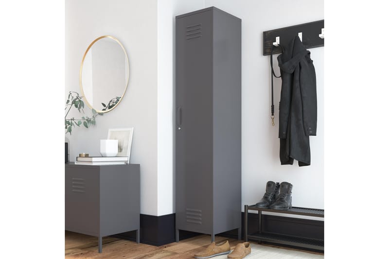 Highboard Bradford Grå - Dorel Home - Förvaring - Skåp - Förvaringsskåp