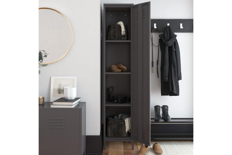 Highboard Bradford Grå - Dorel Home - Förvaring - Skåp - Förvaringsskåp