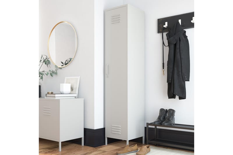 Highboard Bradford Ljusgrå - Dorel Home - Förvaring - Skåp - Förvaringsskåp
