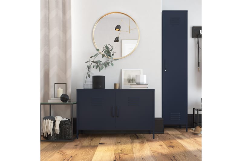 Highboard Bradford Mörkblå - Dorel Home - Förvaring - Skåp - Förvaringsskåp