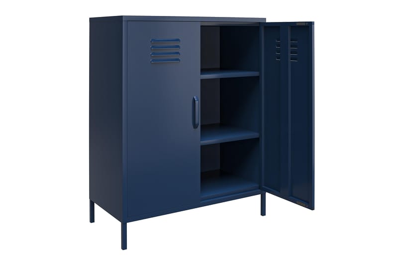 Highboard Bradford Mörkblå - Dorel Home - Förvaring - Skåp - Förvaringsskåp