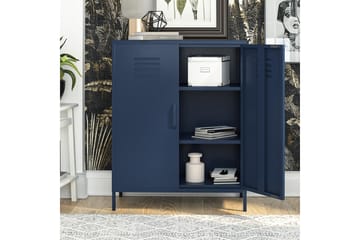 Highboard Bradford Mörkblå - Dorel Home - Förvaring - Skåp - Förvaringsskåp