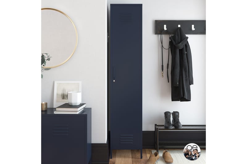 Highboard Bradford Mörkblå - Dorel Home - Förvaring - Skåp - Förvaringsskåp