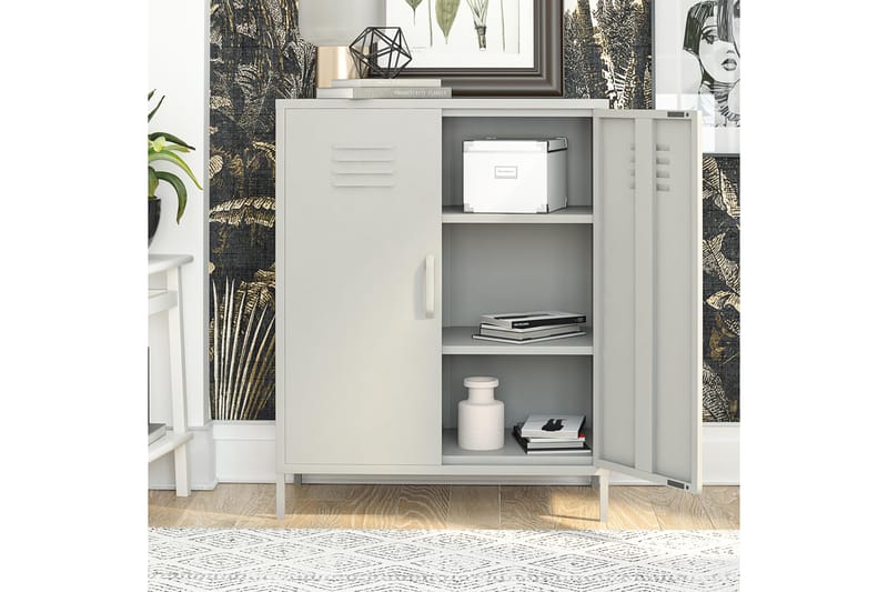 Highboard Bradford Vit - Dorel Home - Förvaring - Skåp - Förvaringsskåp