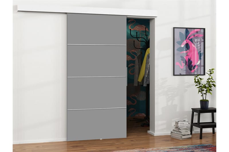 Highboard Clonmore - Antracit - Förvaring - Skåp - Förvaringsskåp
