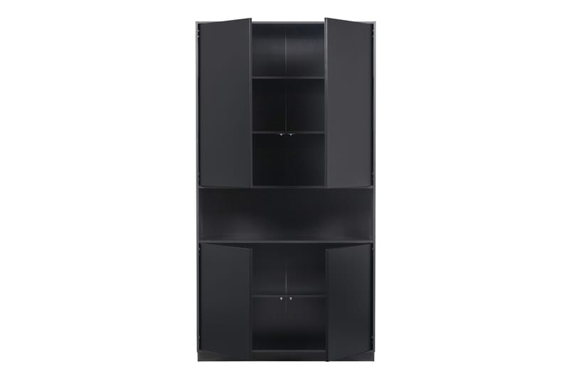 Highboard Cykko 110 cm - Svart - Förvaring - Skåp - Förvaringsskåp