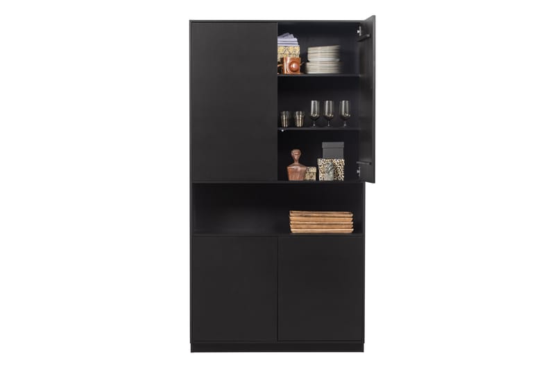 Highboard Cykko 110 cm - Svart - Förvaring - Skåp - Förvaringsskåp