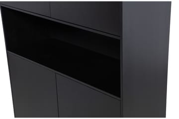 Highboard Cykko 110 cm - Svart - Förvaring - Skåp - Förvaringsskåp