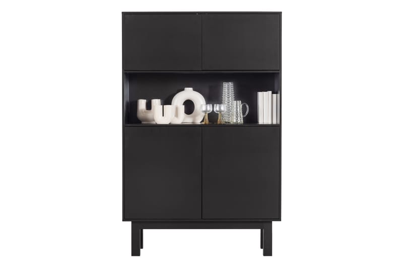 Highboard Cykko 40x100 cm - Svart - Förvaring - Skåp - Förvaringsskåp