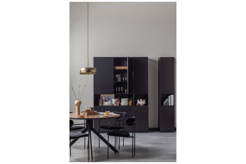 Highboard Cykko 40x40 cm - Svart - Förvaring - Skåp - Förvaringsskåp