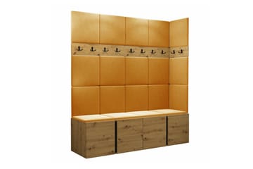Highboard Dunvegan - Brun - Förvaring - Skåp - Förvaringsskåp