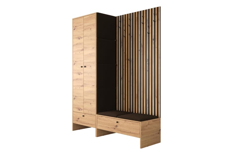 Highboard Dunvegan - Brun - Förvaring - Skåp - Förvaringsskåp