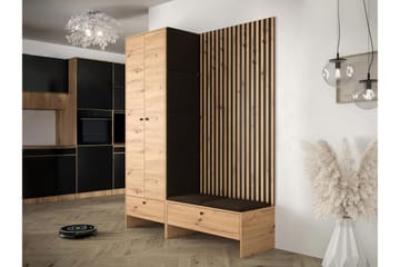 Highboard Dunvegan - Brun - Förvaring - Skåp - Förvaringsskåp
