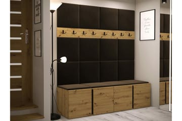 Highboard Dunvegan - Brun - Förvaring - Skåp - Förvaringsskåp