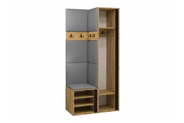 Highboard Dunvegan - Brun - Förvaring - Skåp - Förvaringsskåp