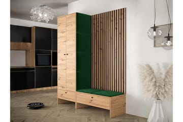 Highboard Dunvegan - Grön - Förvaring - Skåp - Förvaringsskåp