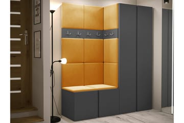 Highboard Dunvegan - Grafitgrå - Förvaring - Skåp - Förvaringsskåp