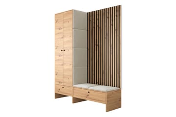 Highboard Dunvegan - Ljusbrun - Förvaring - Skåp - Förvaringsskåp