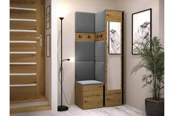 Highboard Dunvegan - Svart - Förvaring - Skåp - Förvaringsskåp