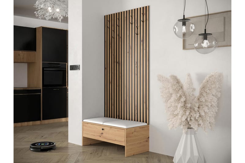 Highboard Dunvegan - Svart - Förvaring - Skåp - Förvaringsskåp